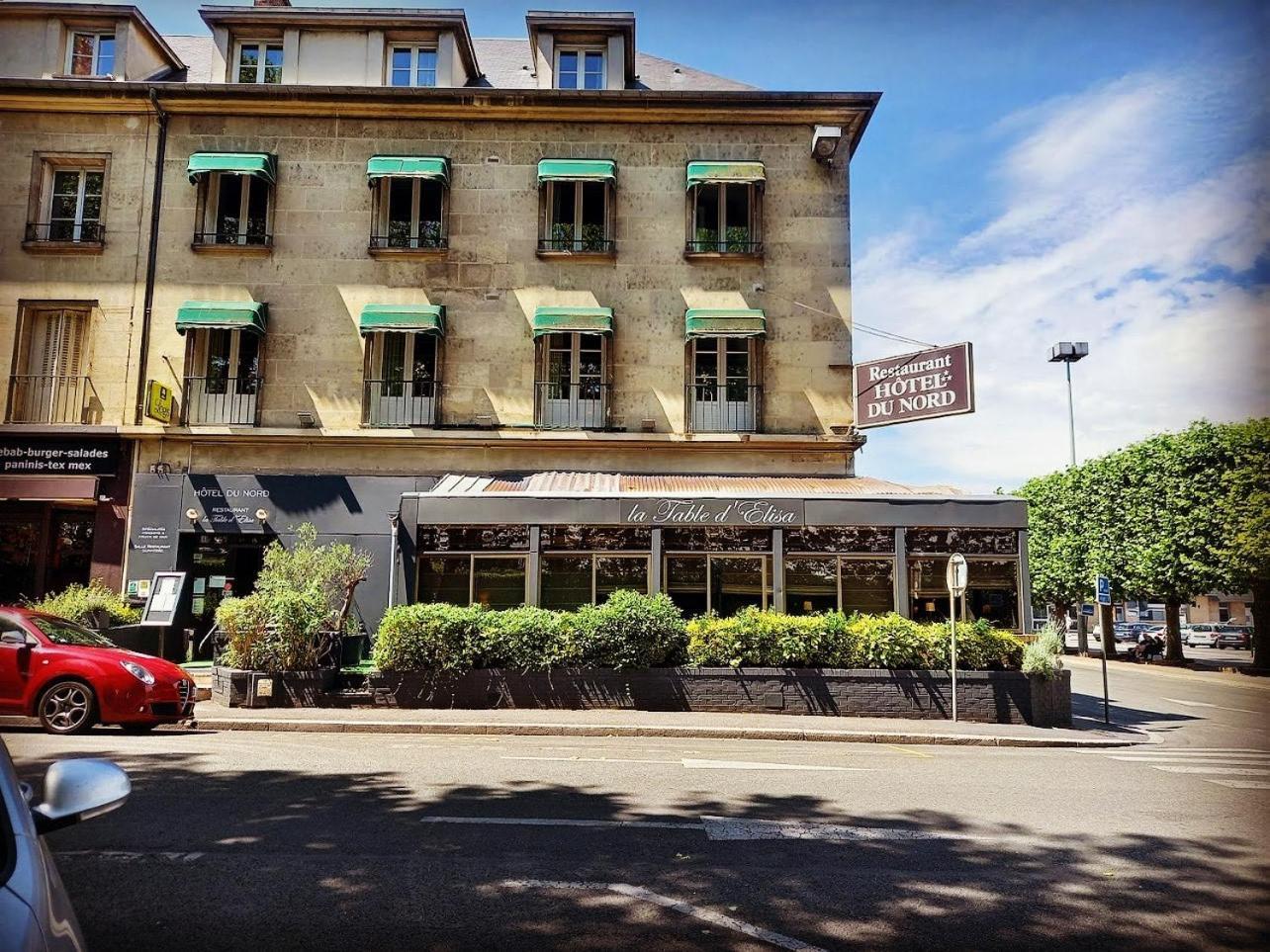 Logis - Hotel Du Nord Et Restaurant La Table D'Elisa Compiègne Esterno foto